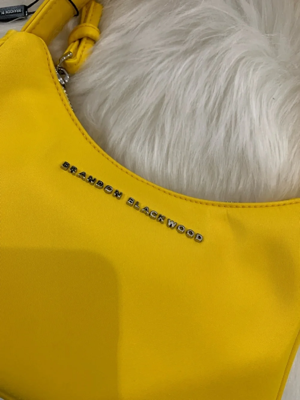 Brandon Blackwood Syl Bag In Yellow Nylon - Picture 3 of 15